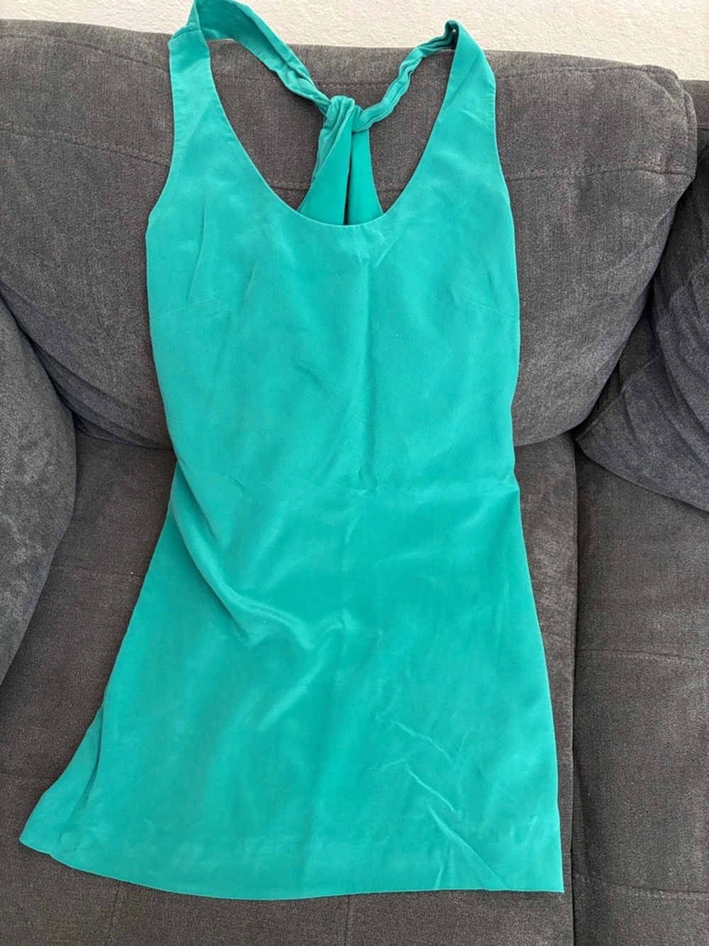 J. Crew Teal Sleeveless Dress